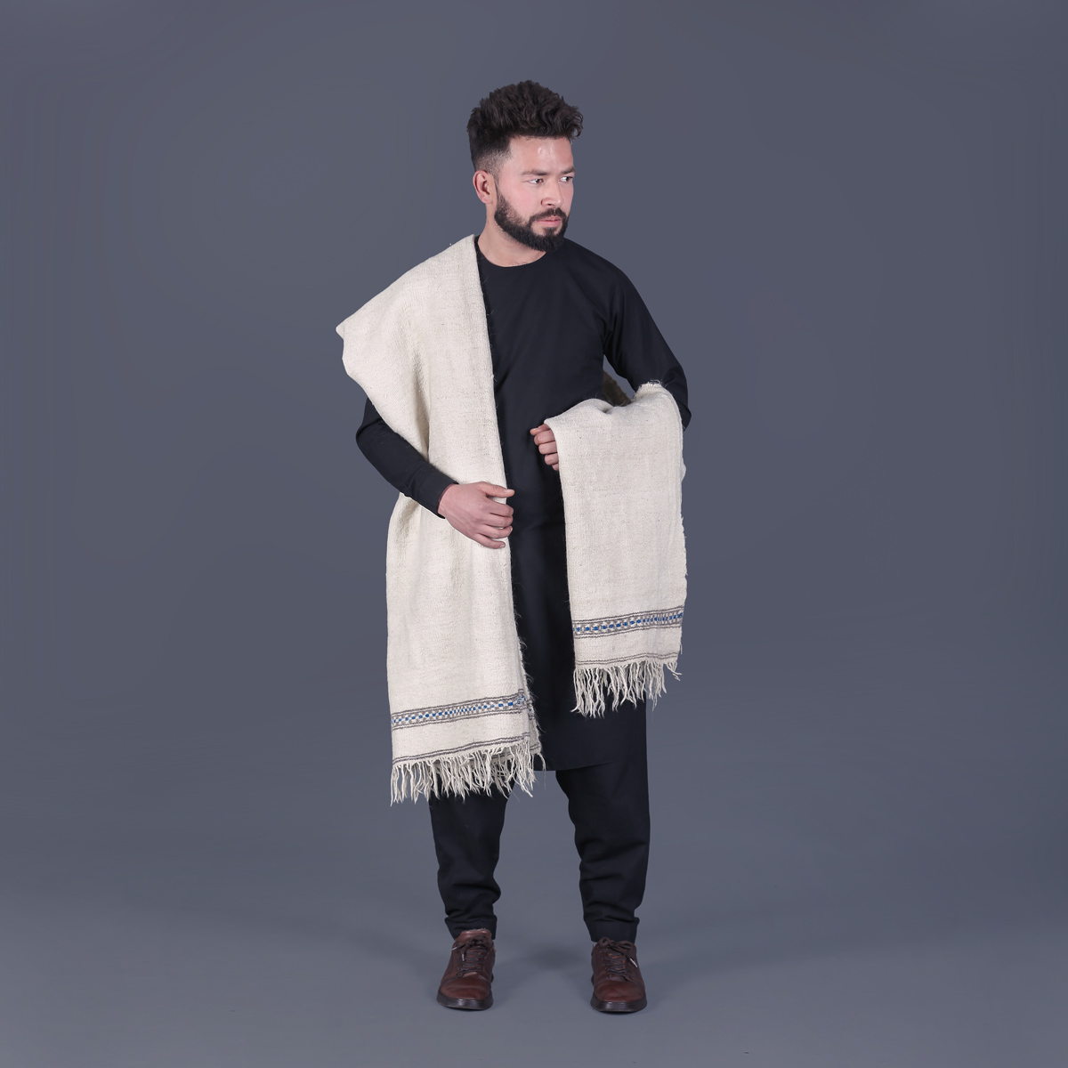 Nuristani Wool Patu