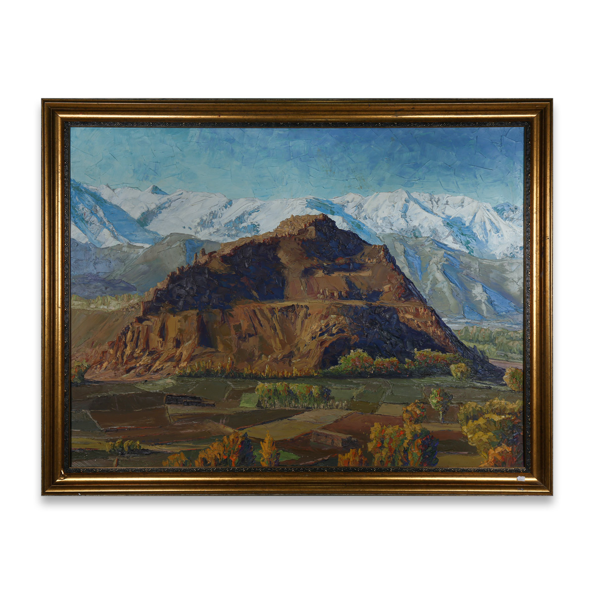 Ghulghula City Landscape Painting | Wall-Hanging Artwork