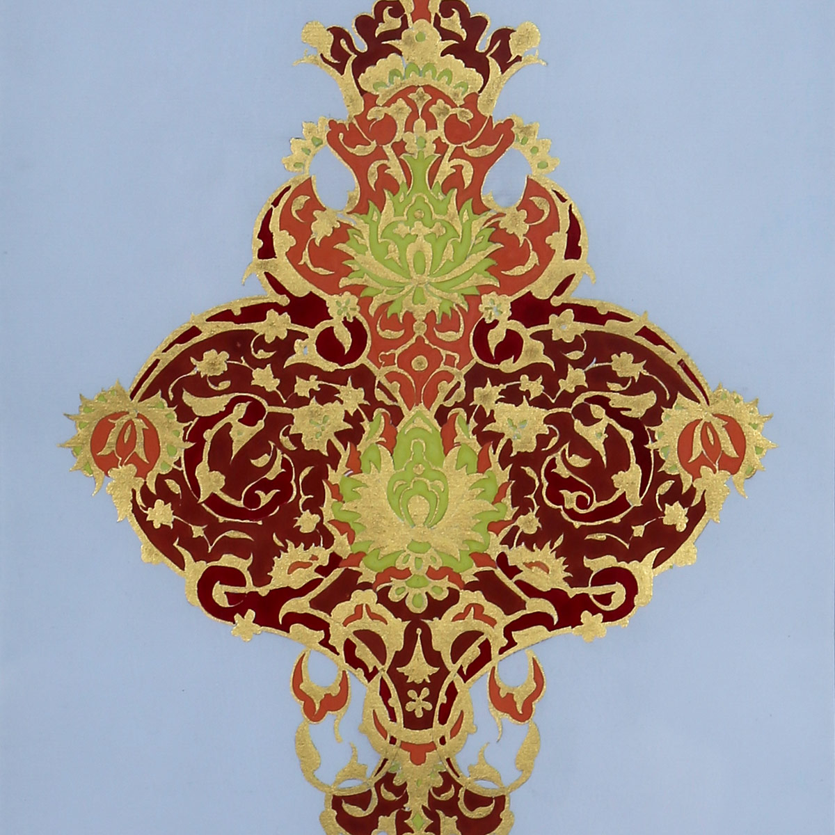 Yellow Mandela Art Work | Mandela Wall-Hanging Artwork