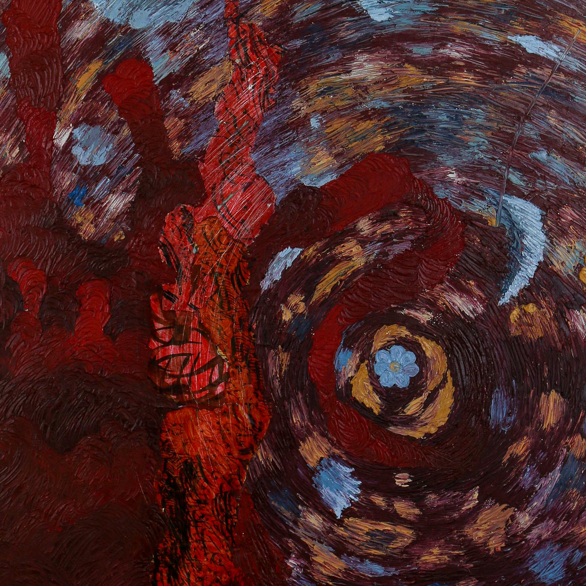 Zendagi Wall Artwork | Splatter Paint Artwork