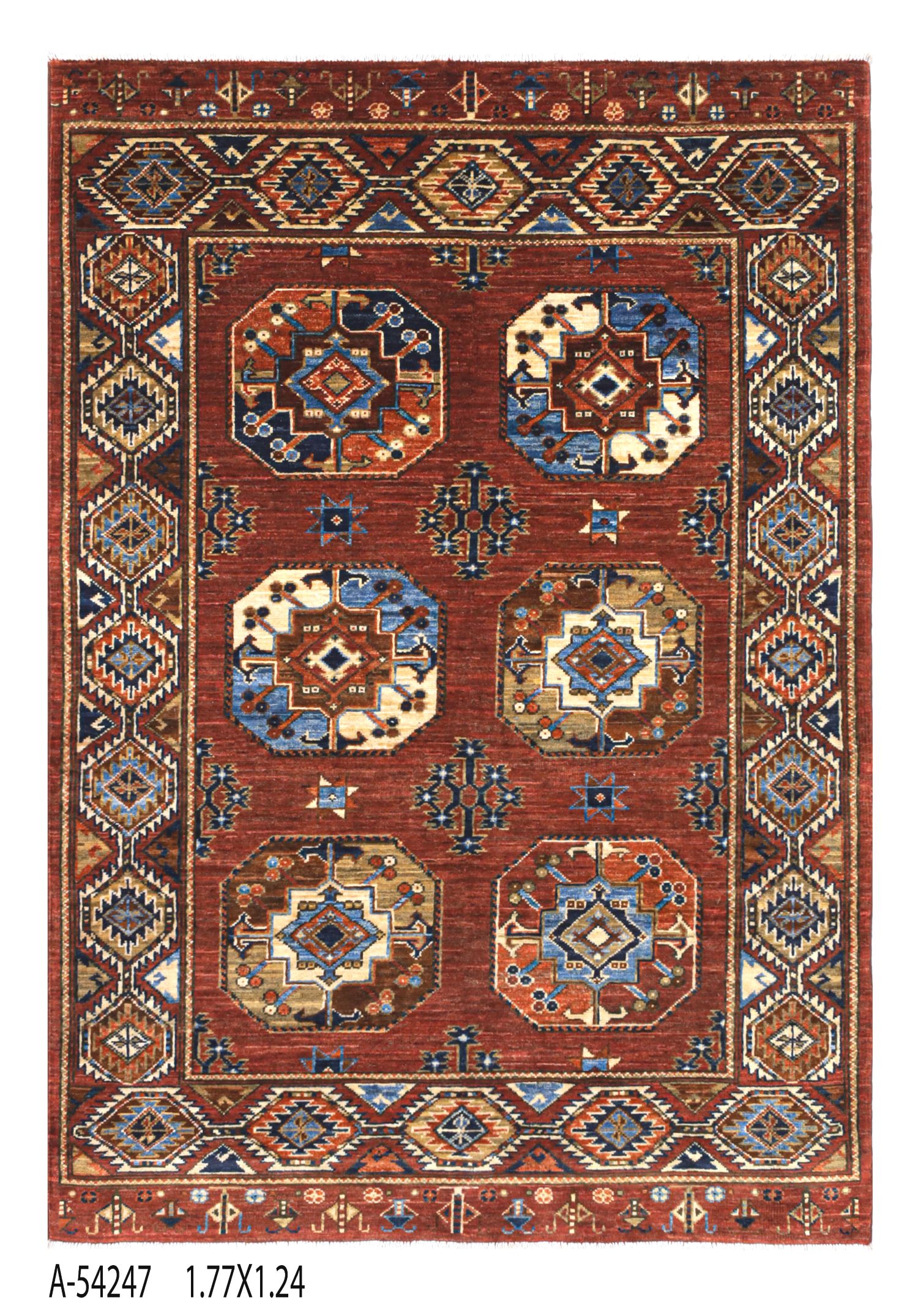 Handmade, Elephant Feet Afghan Knot Carpet, Original Handwoven,Natural Afghani Rug Ideas, Home decor