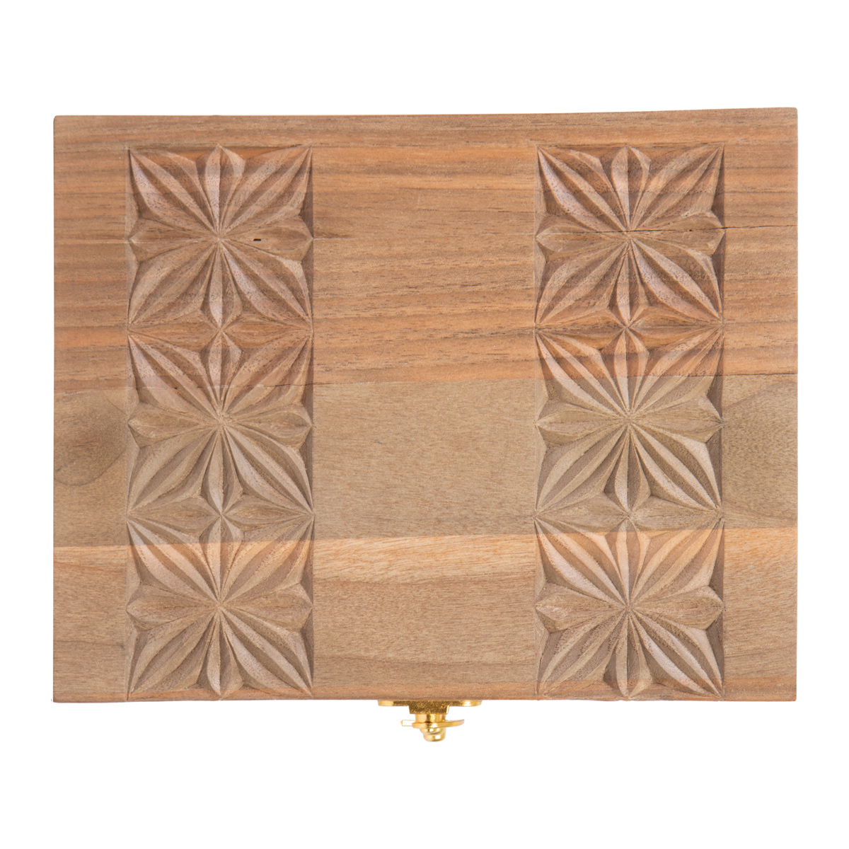 Walnut Wood Jewelry Box | Handcrafted Wooden Keepsake Box