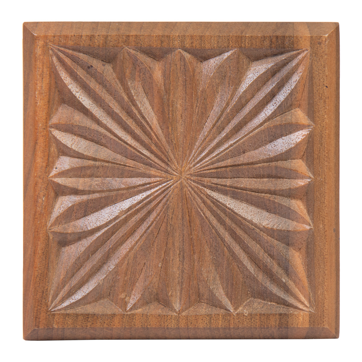 Nurtistani Walnut Miniature Gift Box| Square Gift Box