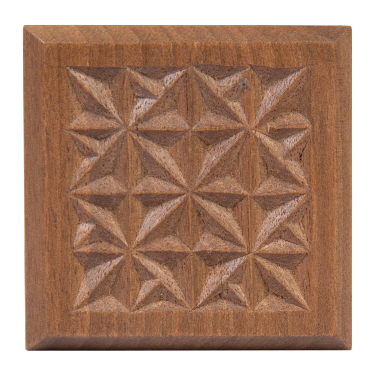 Walnut Wood Ring Box | Square Handmade Gift Box