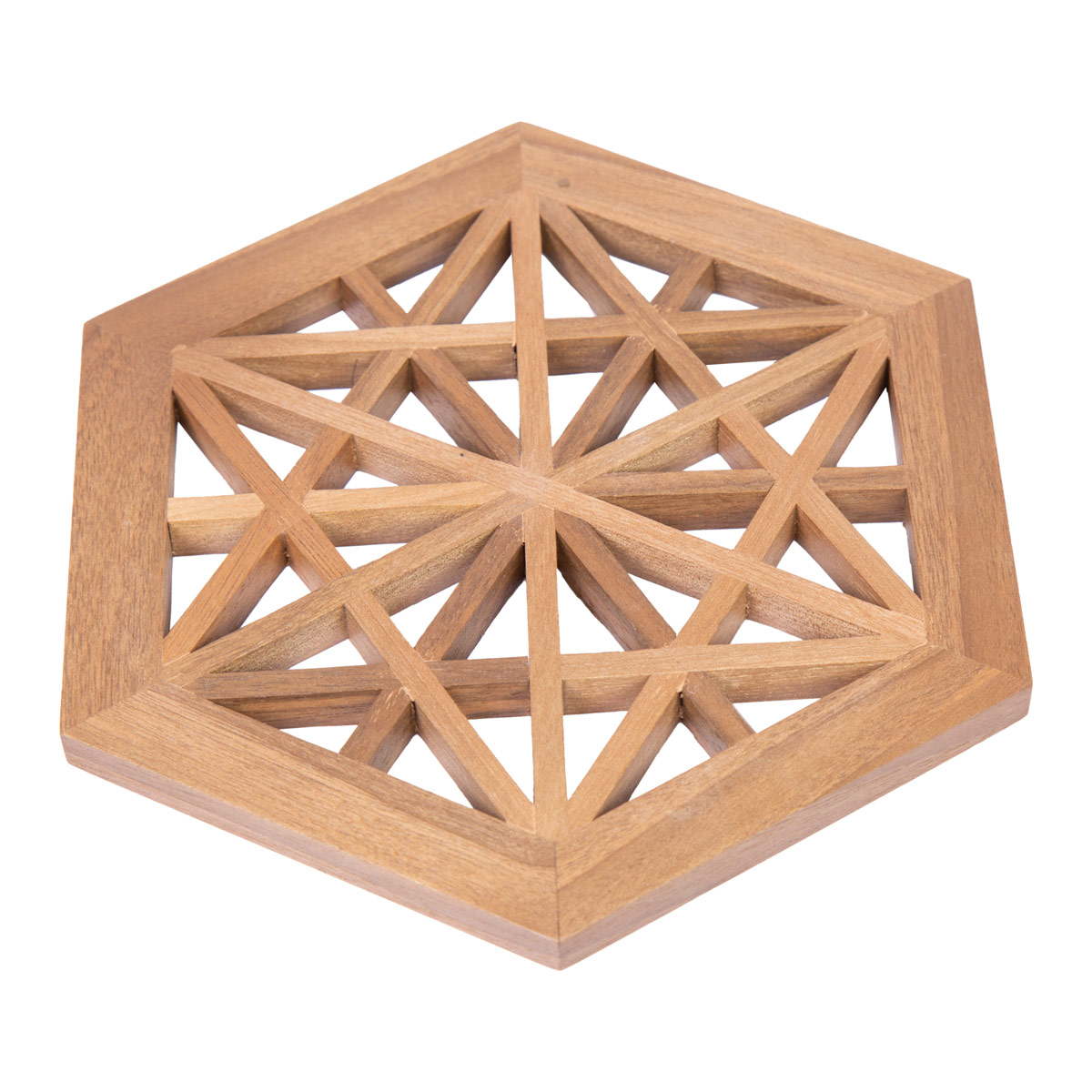 Walnut Wooden Saucer Plate | Wooden Carved Saucer Plate
