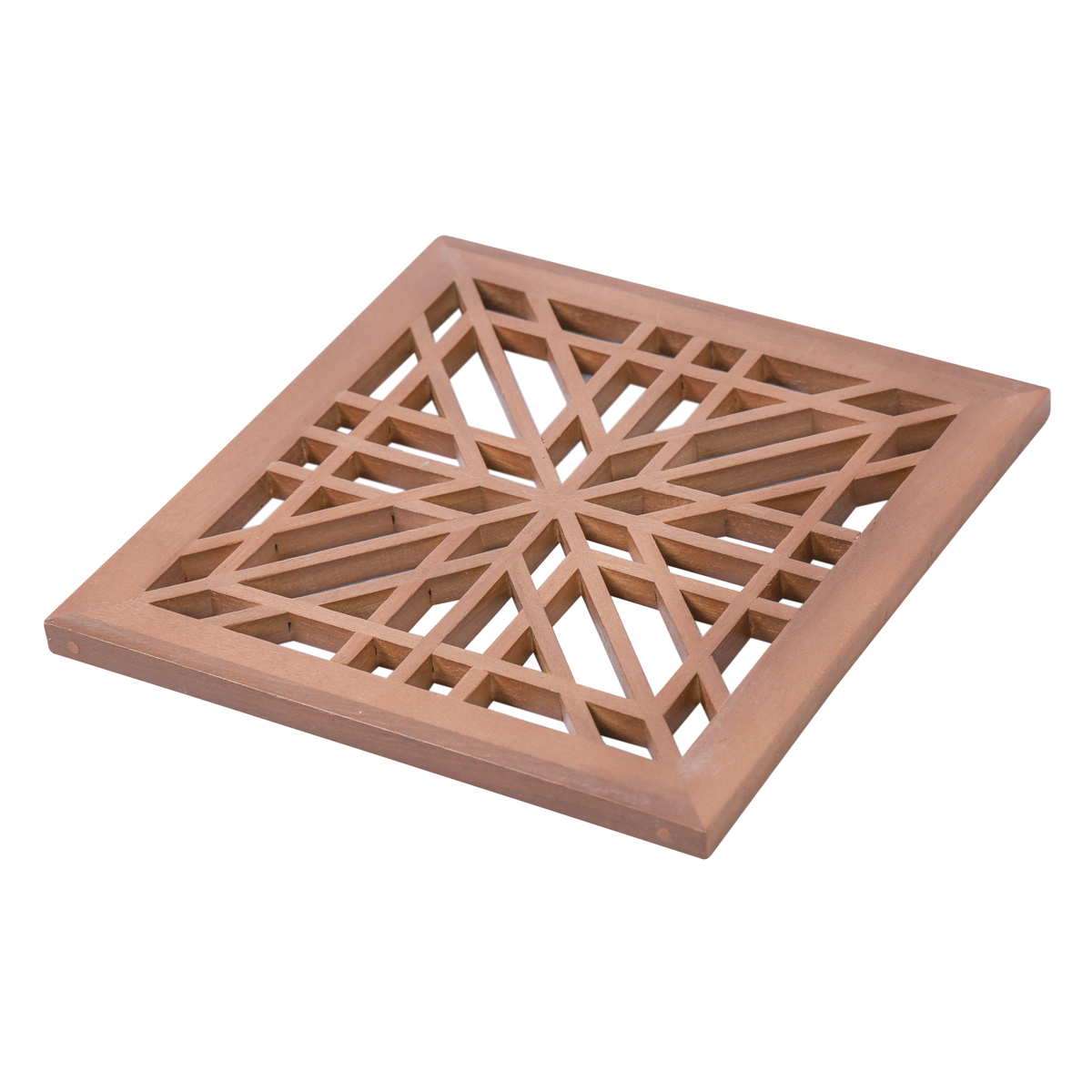 Walnut Wooden Wall Frame | Carved Wall Panel