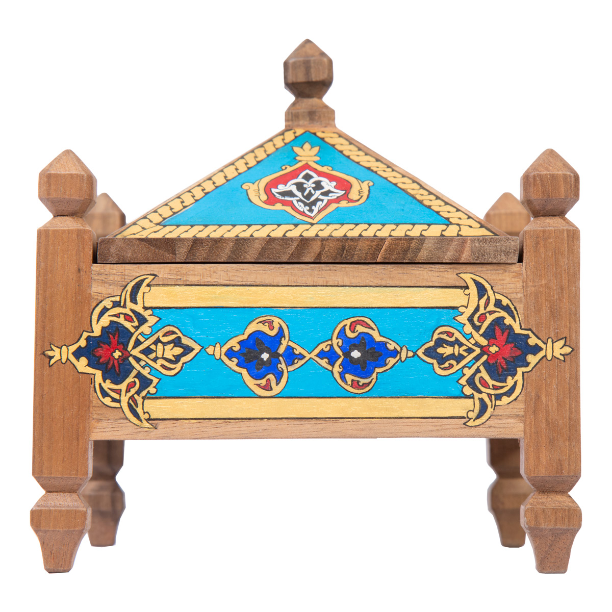 Walnut Wood Dry Fruit Box | Antique Chocolate Box