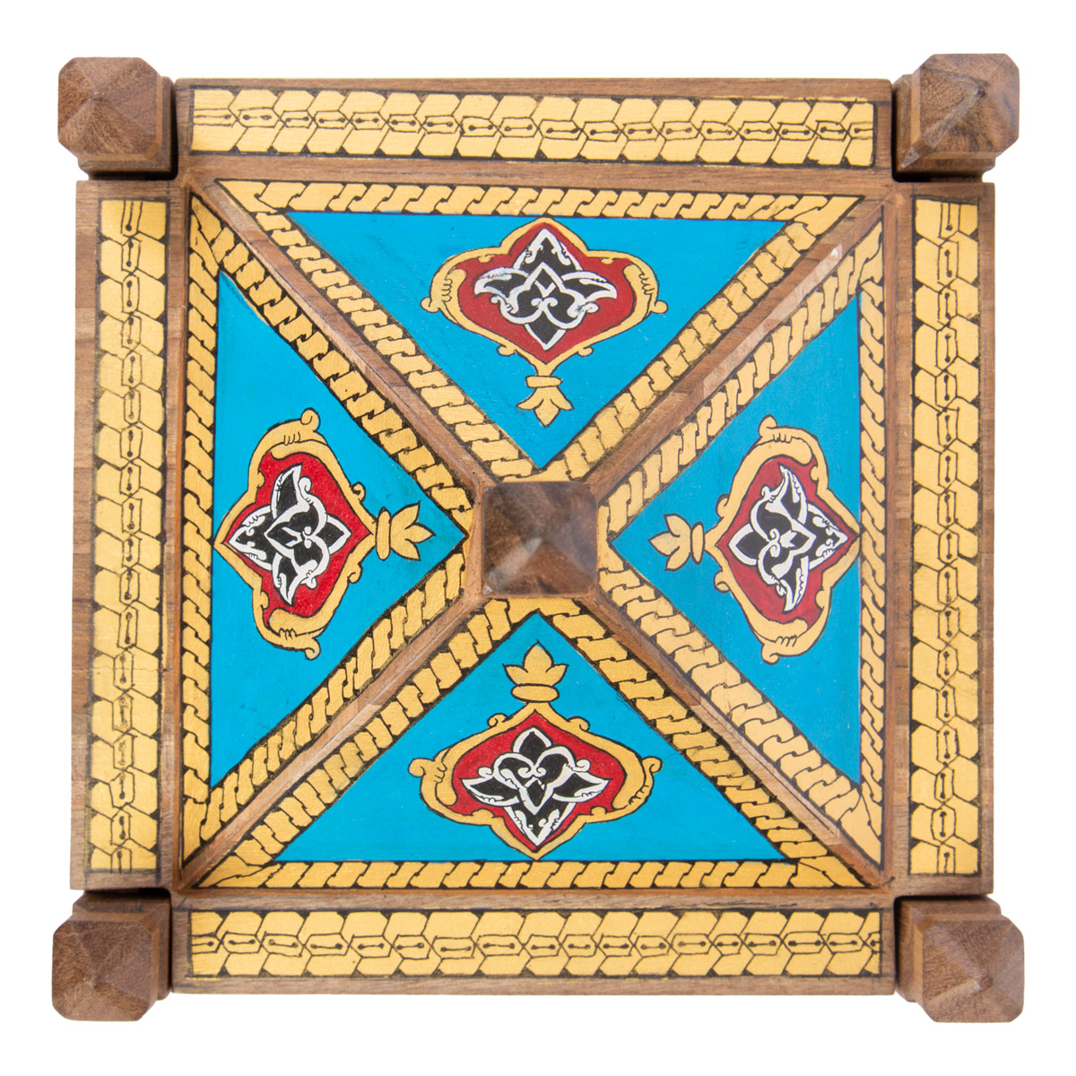 Walnut Wood Dry Fruit Box | Antique Chocolate Box