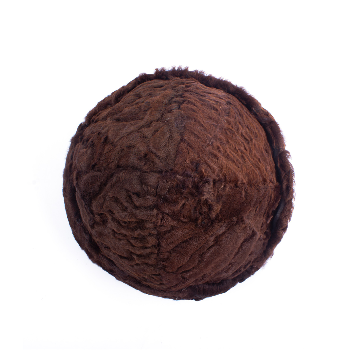Chocolate Brown Nuristani Pakol | Handmade Winter Hat