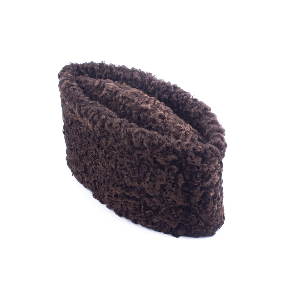 Brown Nuristani Karaku Pakol | Handmade Tribal Winter Hat