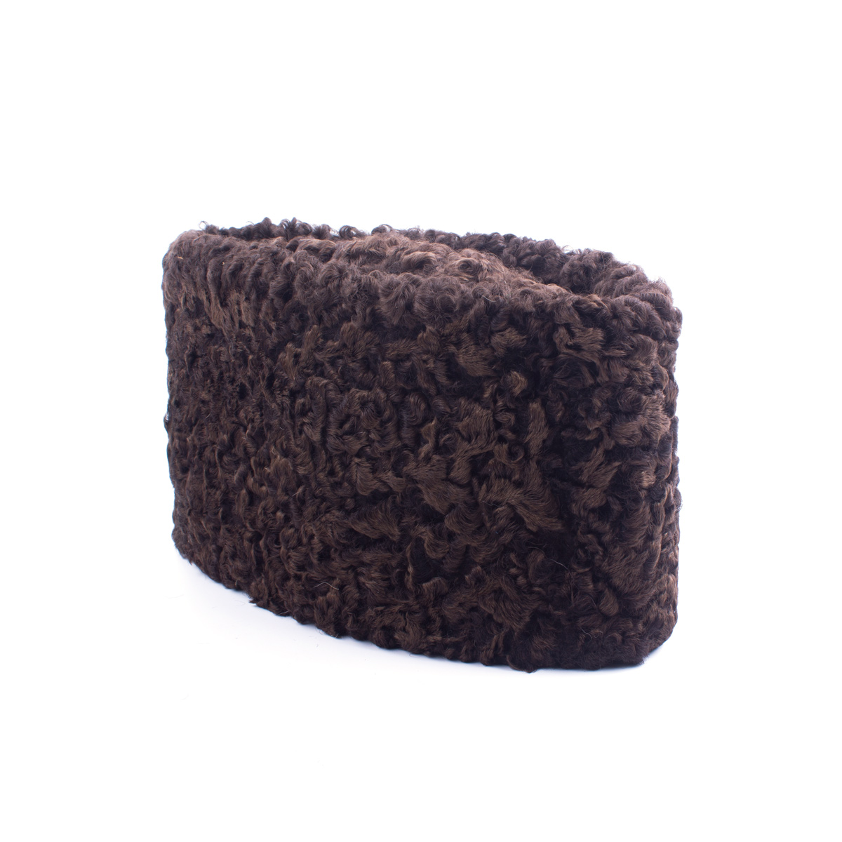 Brown Nuristani Karaku Pakol | Handmade Tribal Winter Hat