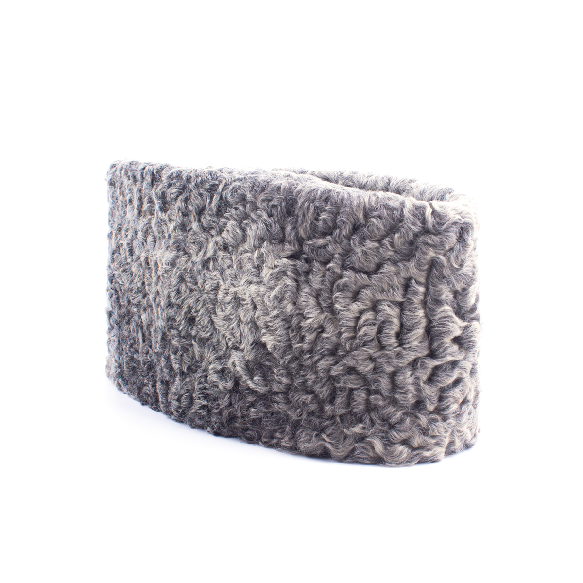 Gray Nuristani Karaku Pakol | Handmade Tribal Woolen Hat