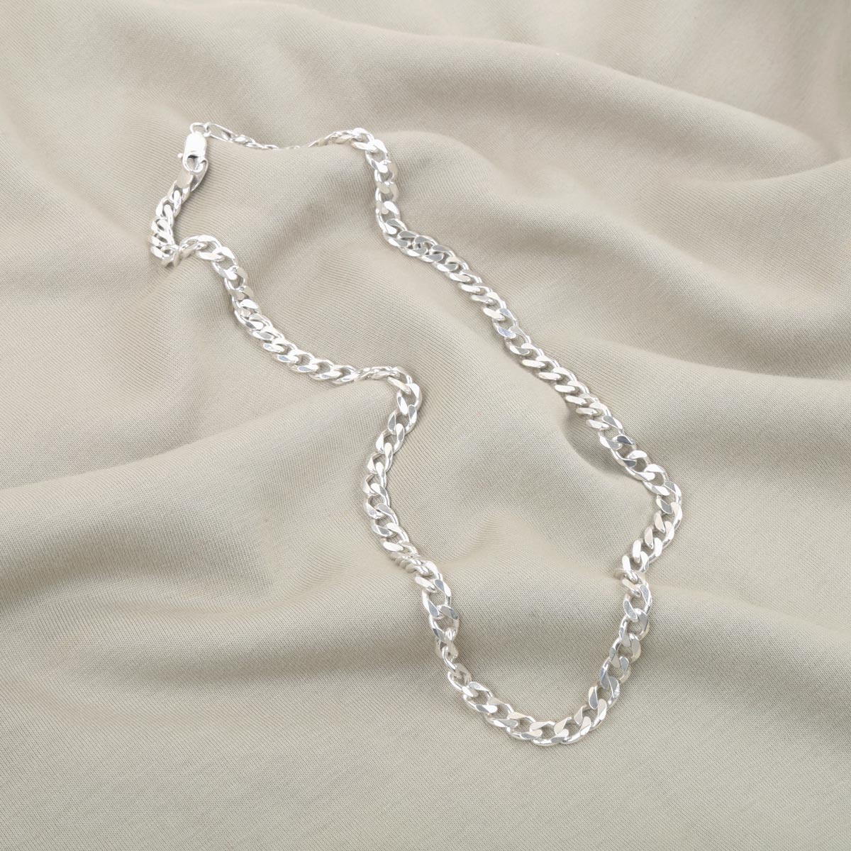 Silver Men's Chain | Sterling Silver Light Chain