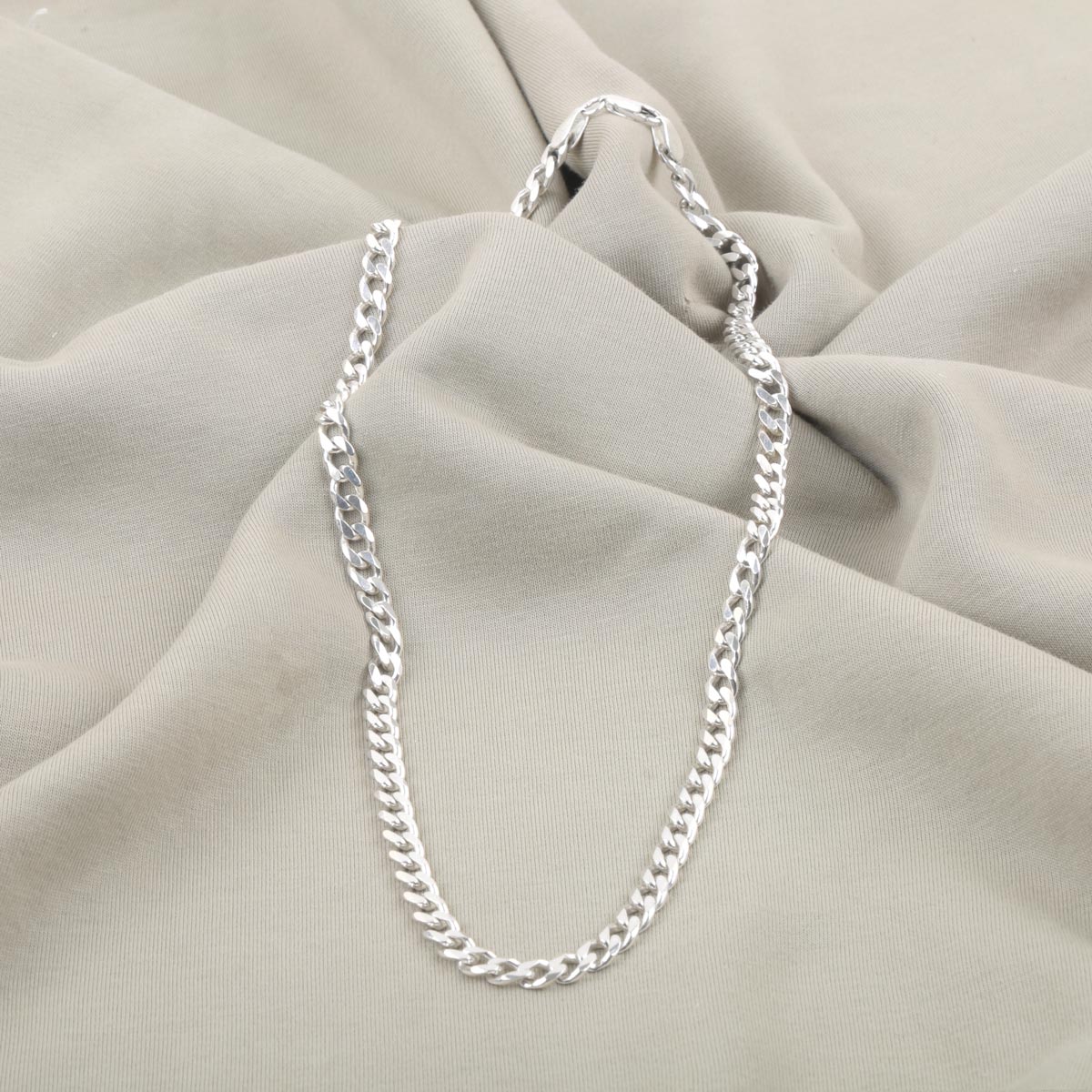 Silver Men's Chain | Sterling Silver Light Chain