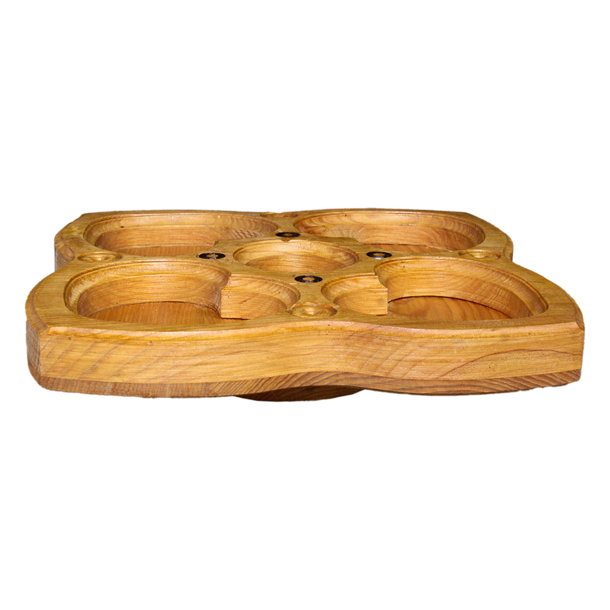 Wooden Fruit Plate | Antique Candy Dish 