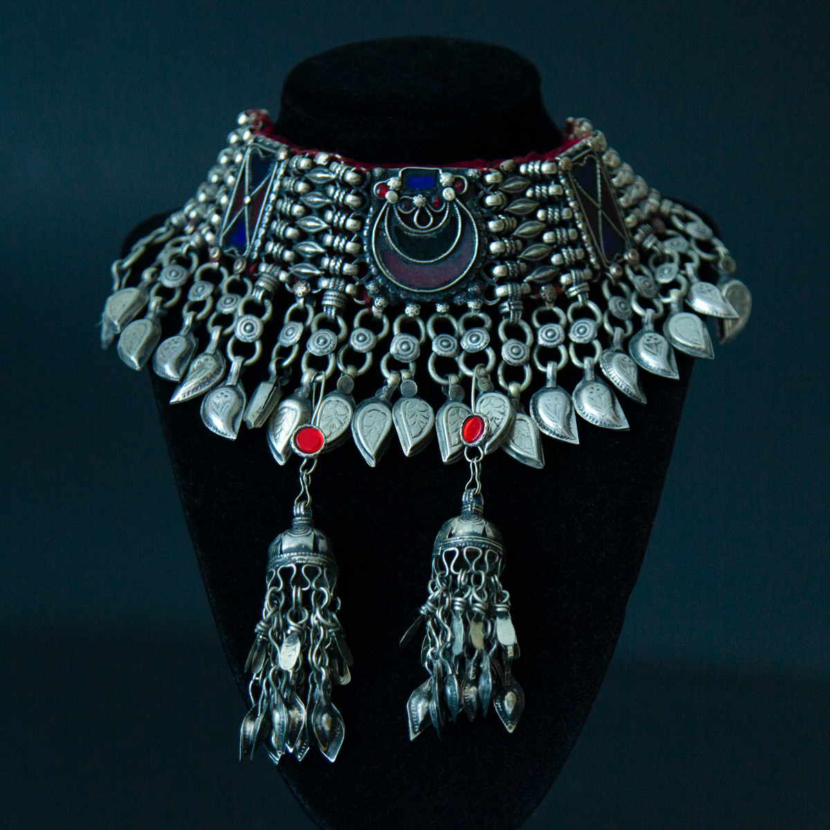 Afghan Women Traditional Necklace and Earrings Set| Women Jewelry