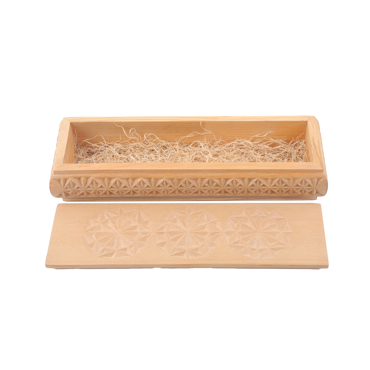 Archa Wooden Jewelry Box | Rectangle Engraved Pen Box