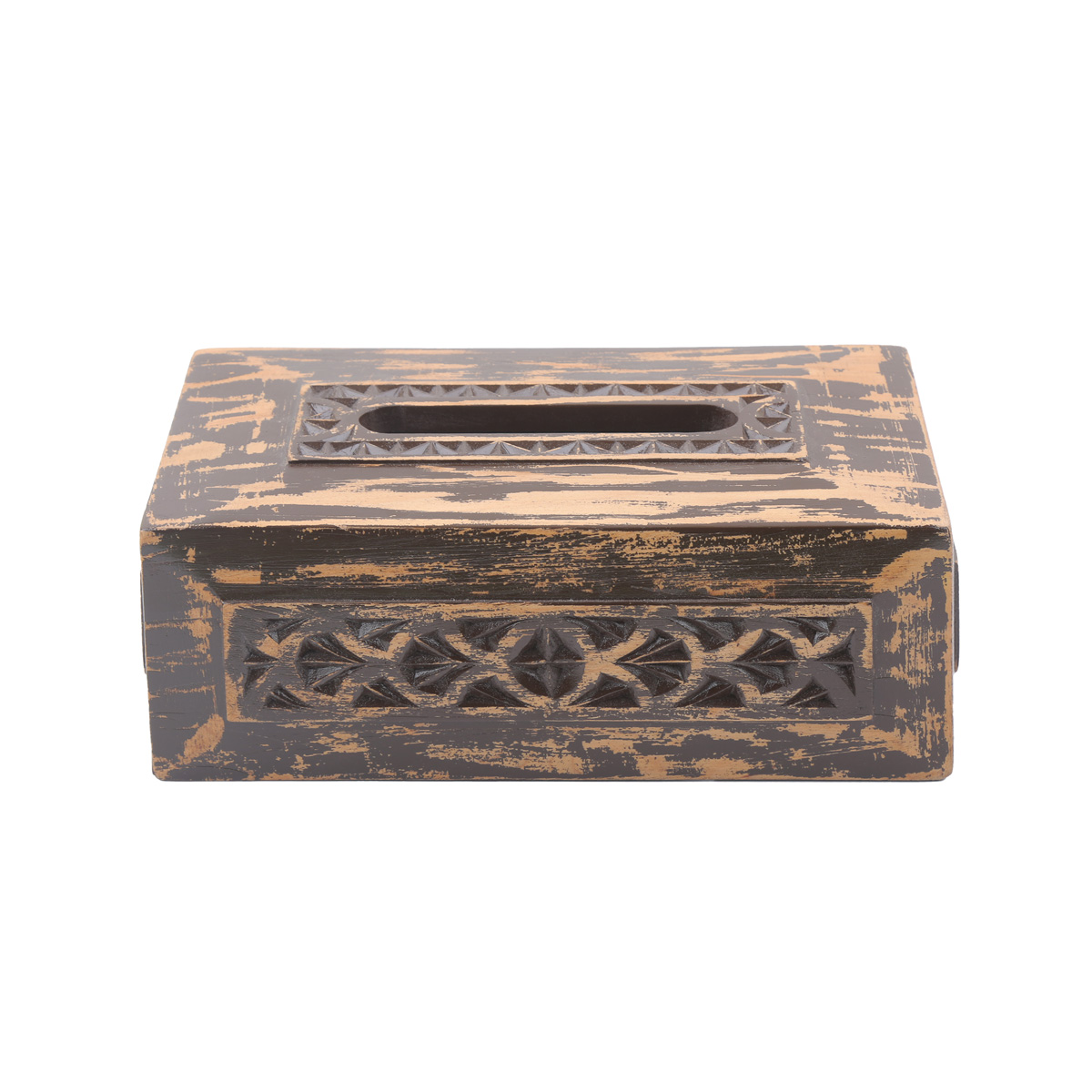 Archa Wooden Tissue Paper Box | Rectangle Napkin Box 