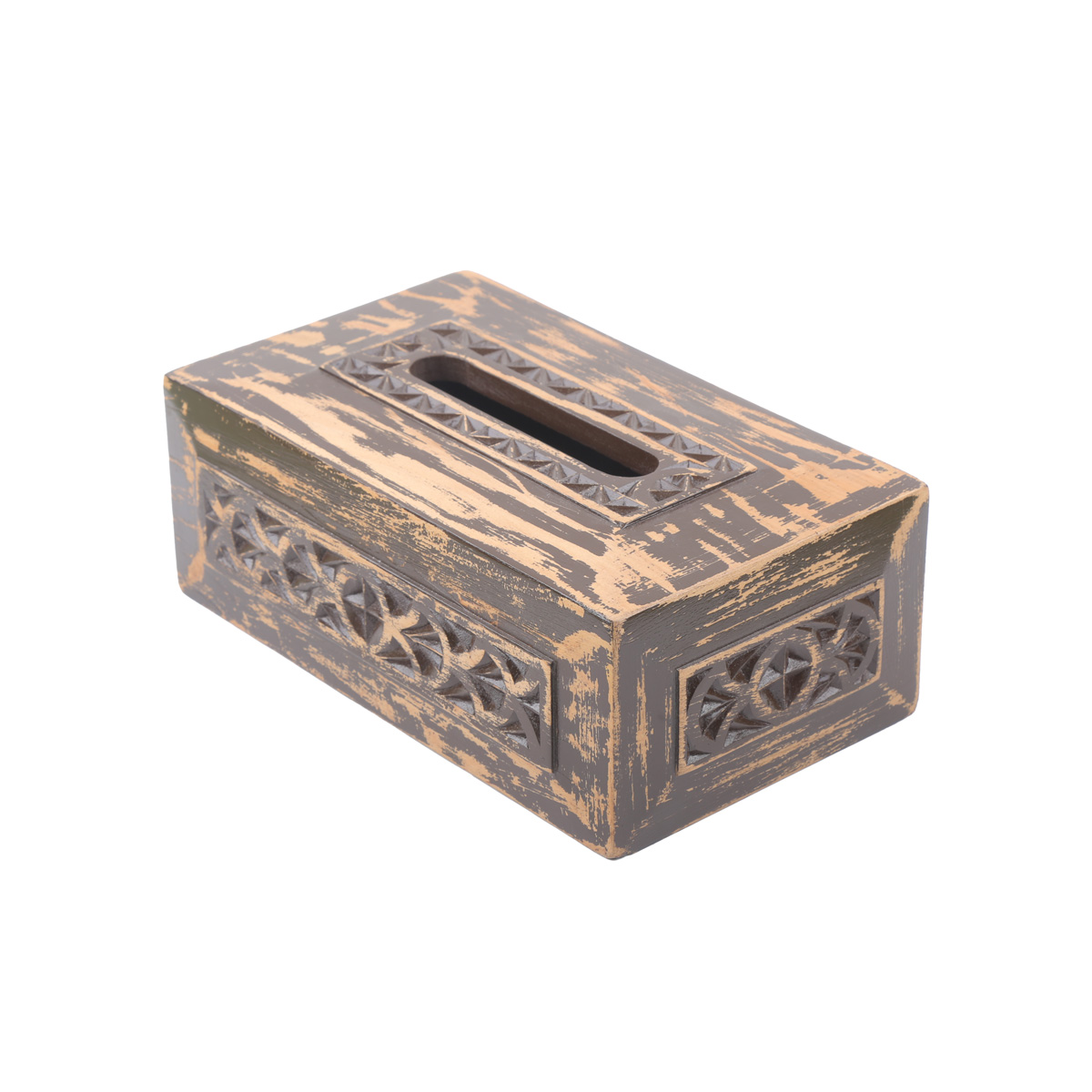 Archa Wooden Tissue Paper Box | Rectangle Napkin Box 