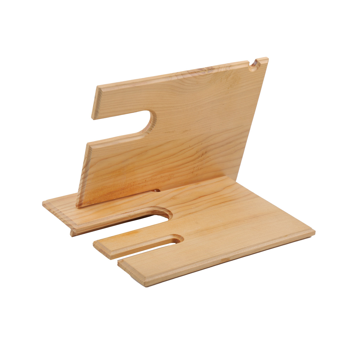 Archa Wood Table Organizer Stand | Wooden Book Stand