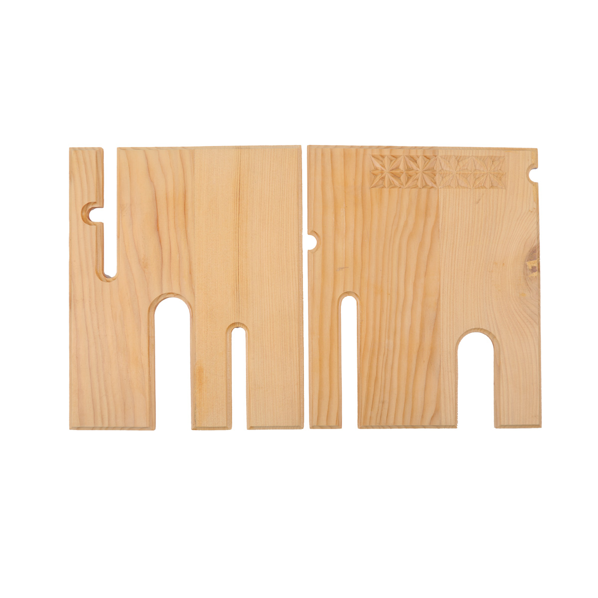 Archa Wood Table Organizer Stand | Wooden Book Stand