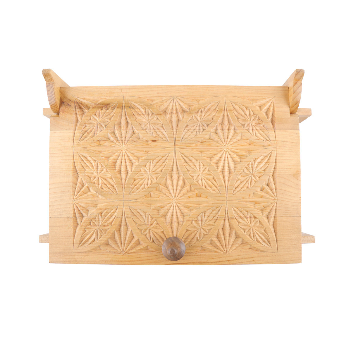Walnut Wood Jewelry Box | Rectangle Mini Accessory Box 