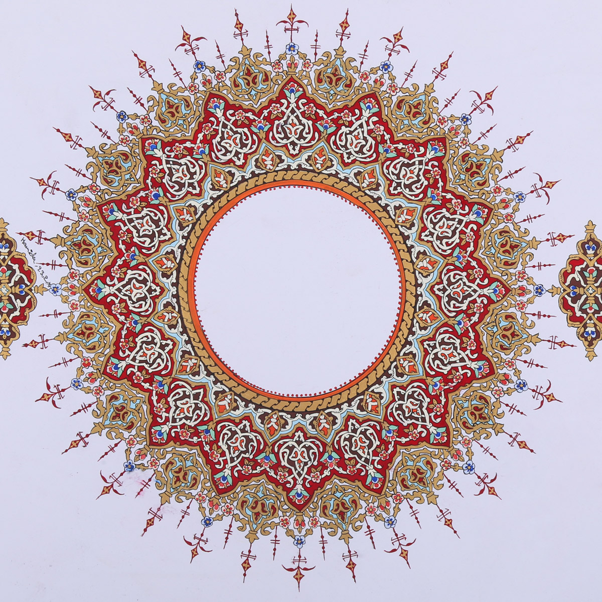Islamic Mandala Artwork | Behzad Mandala Artwork