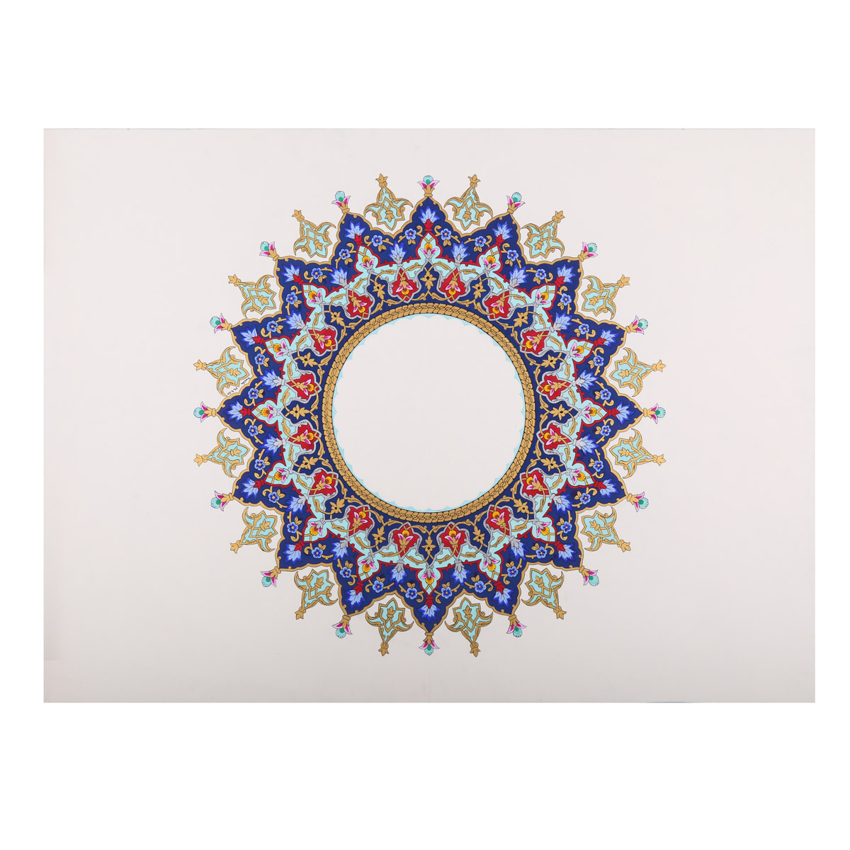 Islamic Solo Mandala Artwork | Behzad Mandala Artwork