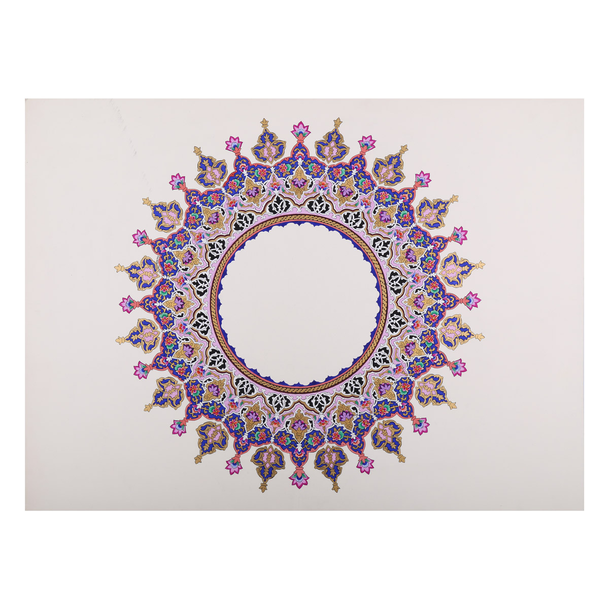 Islamic Mandala Art | Behzad Mandala Artwork