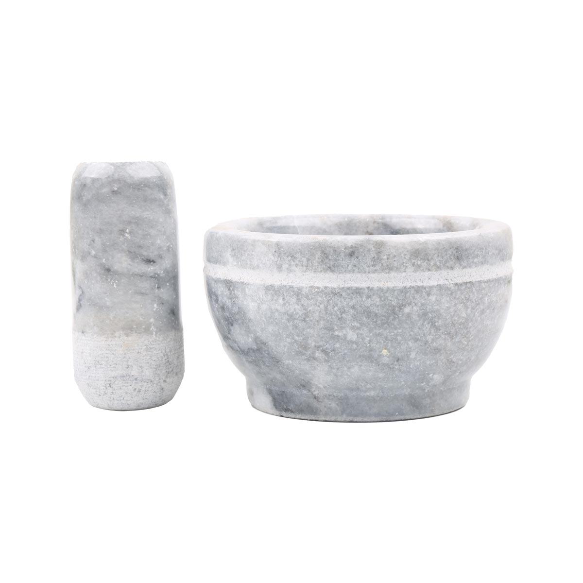 Marble Small Mortar & Pestle Set | Handmade Mortar & Pestle 