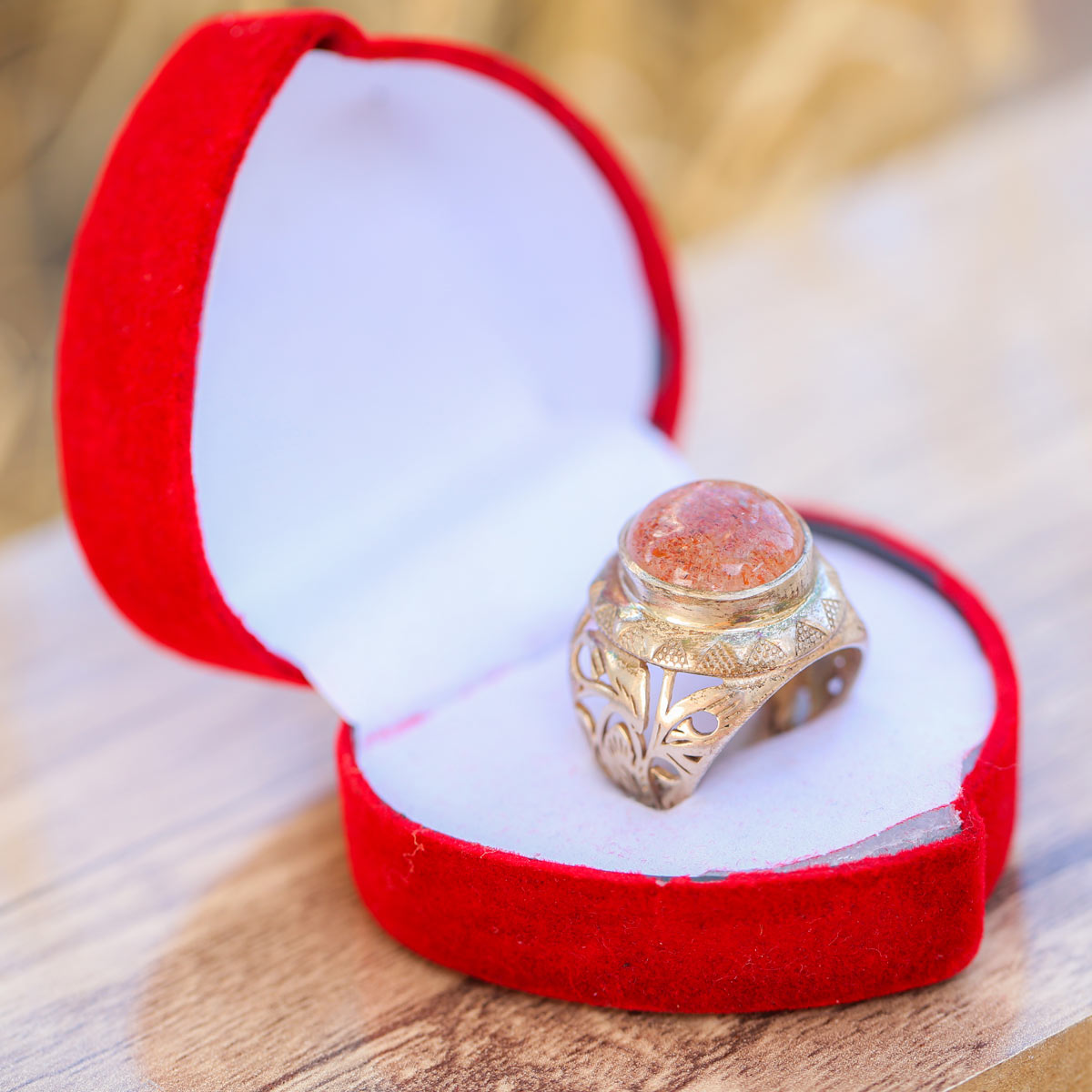 Silver Men's Ring | Golden Round Ring 