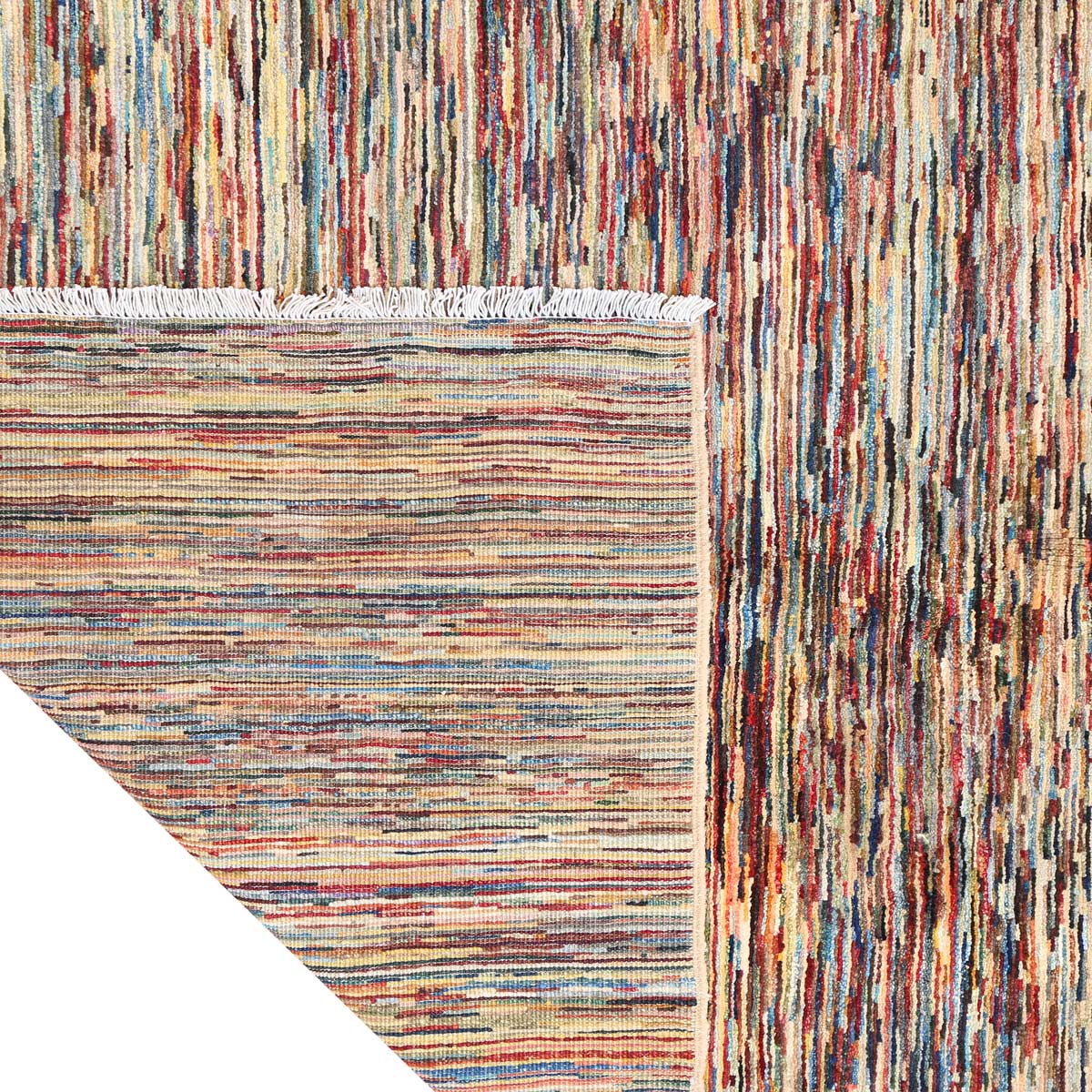Gaba Gul Sang Handwoven Afghan Area Rug | 5' 7" X 4' 1" 