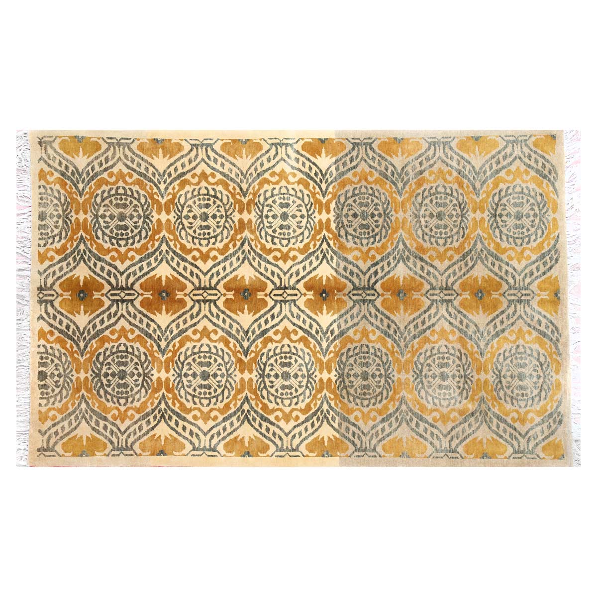 Khotan Design Afghan Handwoven Carpet|6' 2" X 3' 9" 