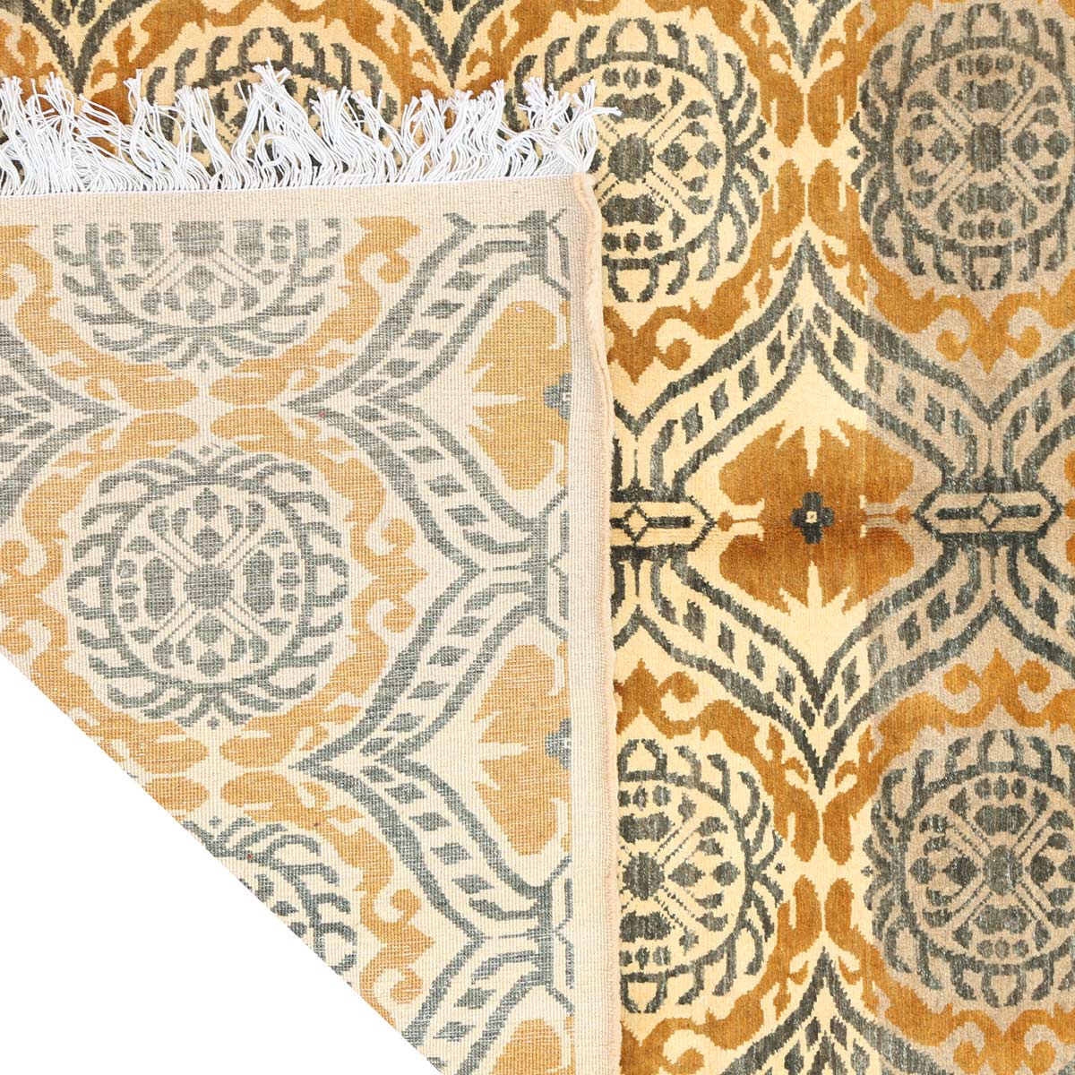 Khotan Design Afghan Handwoven Carpet|6' 2" X 3' 9" 
