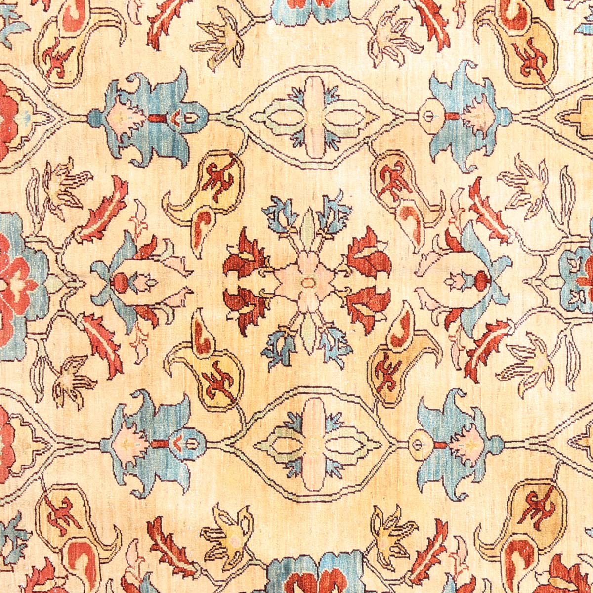 Well-Designed Handwoven Carpet | 9' 7" X 8' 0"
