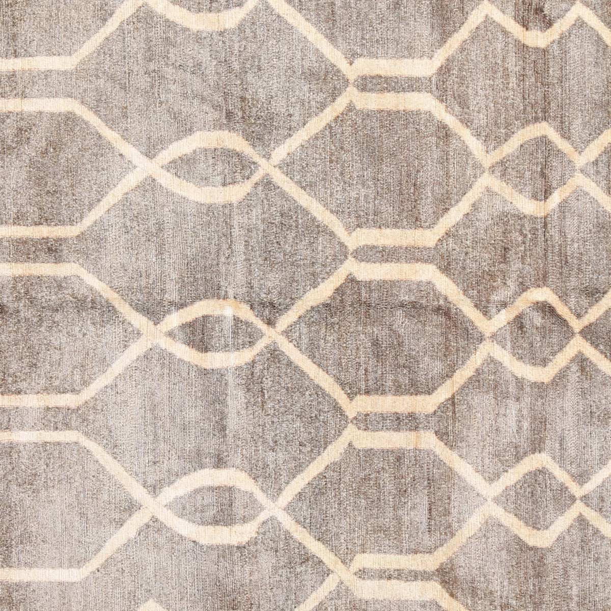 High-Quality Gaba Handmade Afghan  Carpet| 7' 6" X 5' 9" 