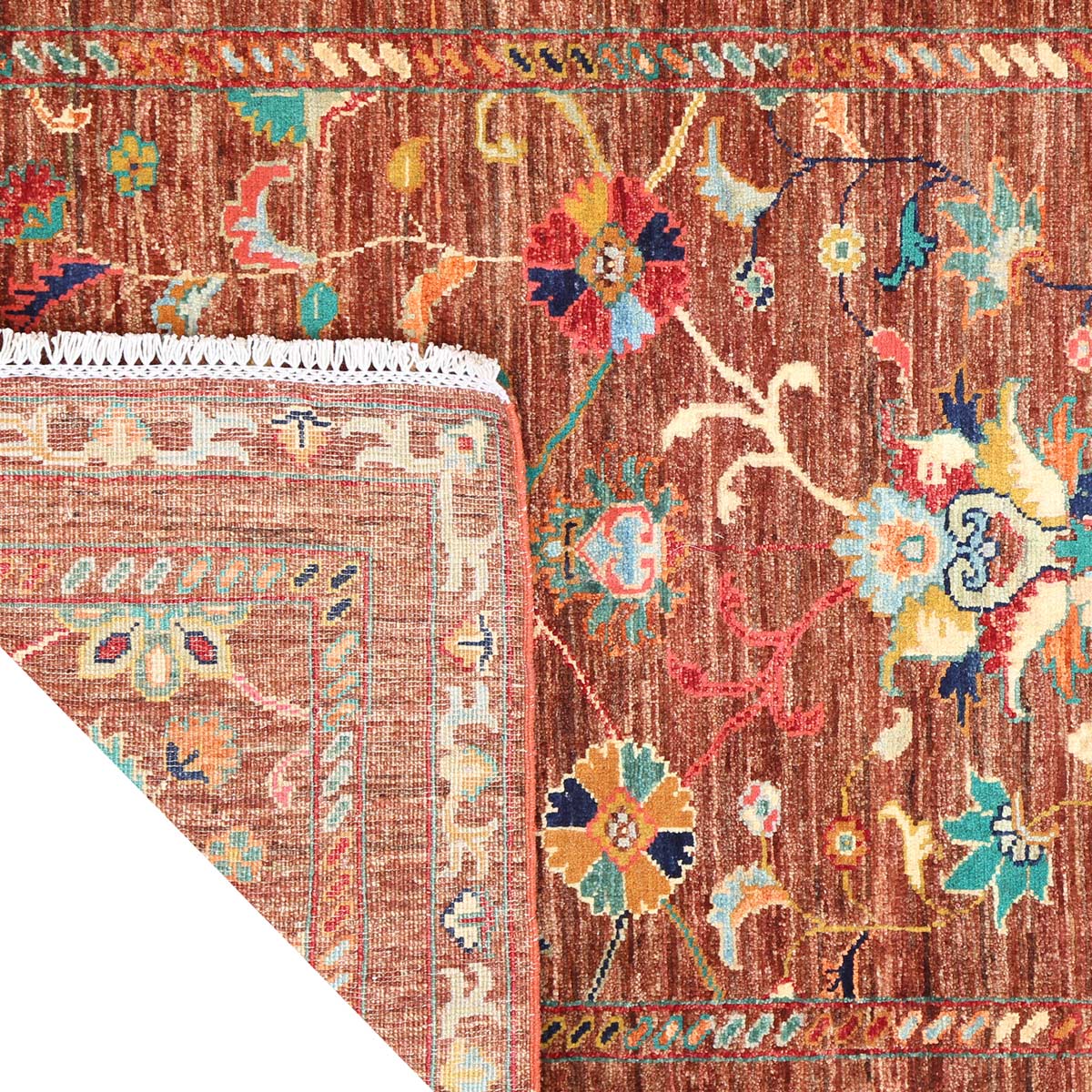 Vintage Hand-Knotted Traditional Long Runner Rug | 8' 0" X 2' 8"
