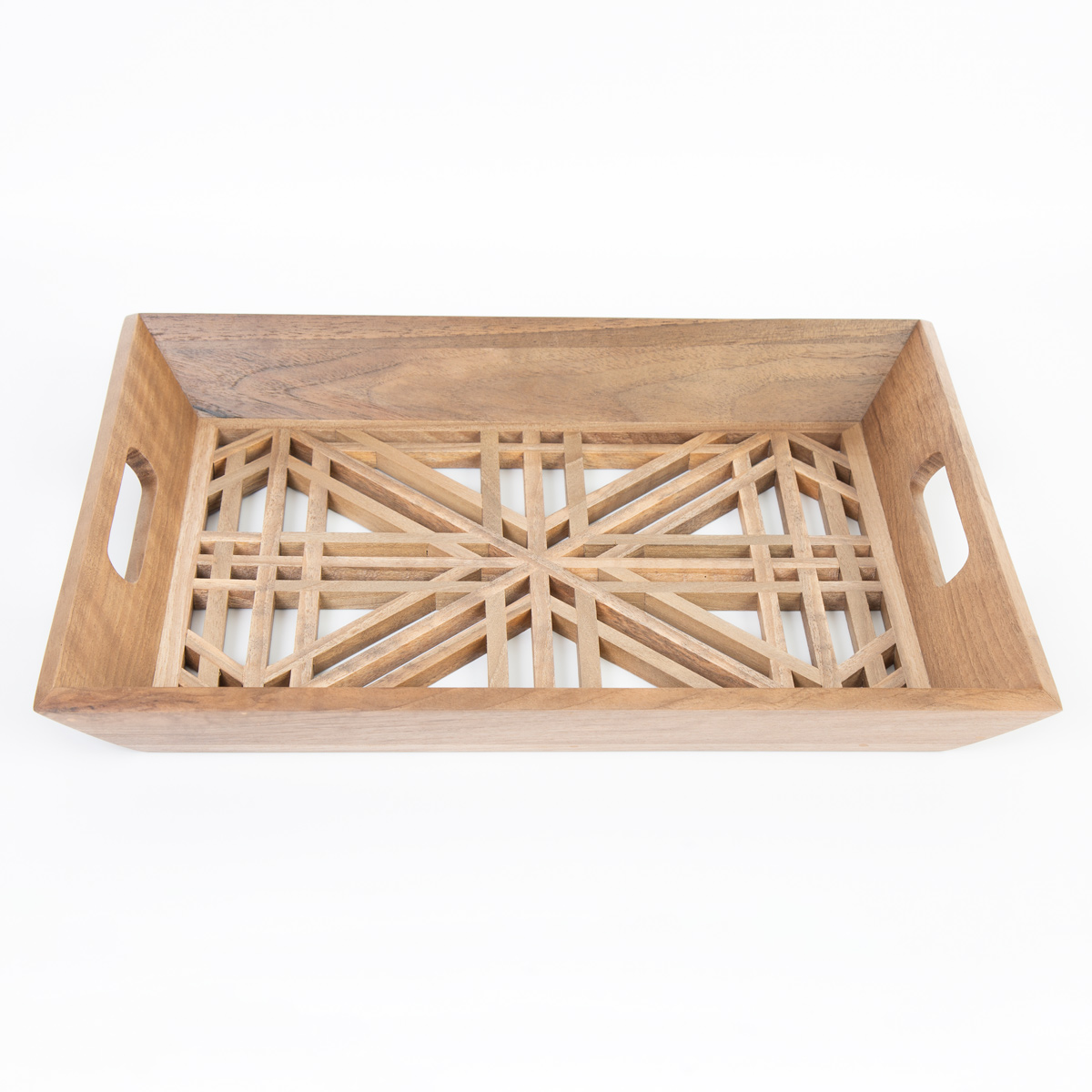 Wooden Tray with Handle