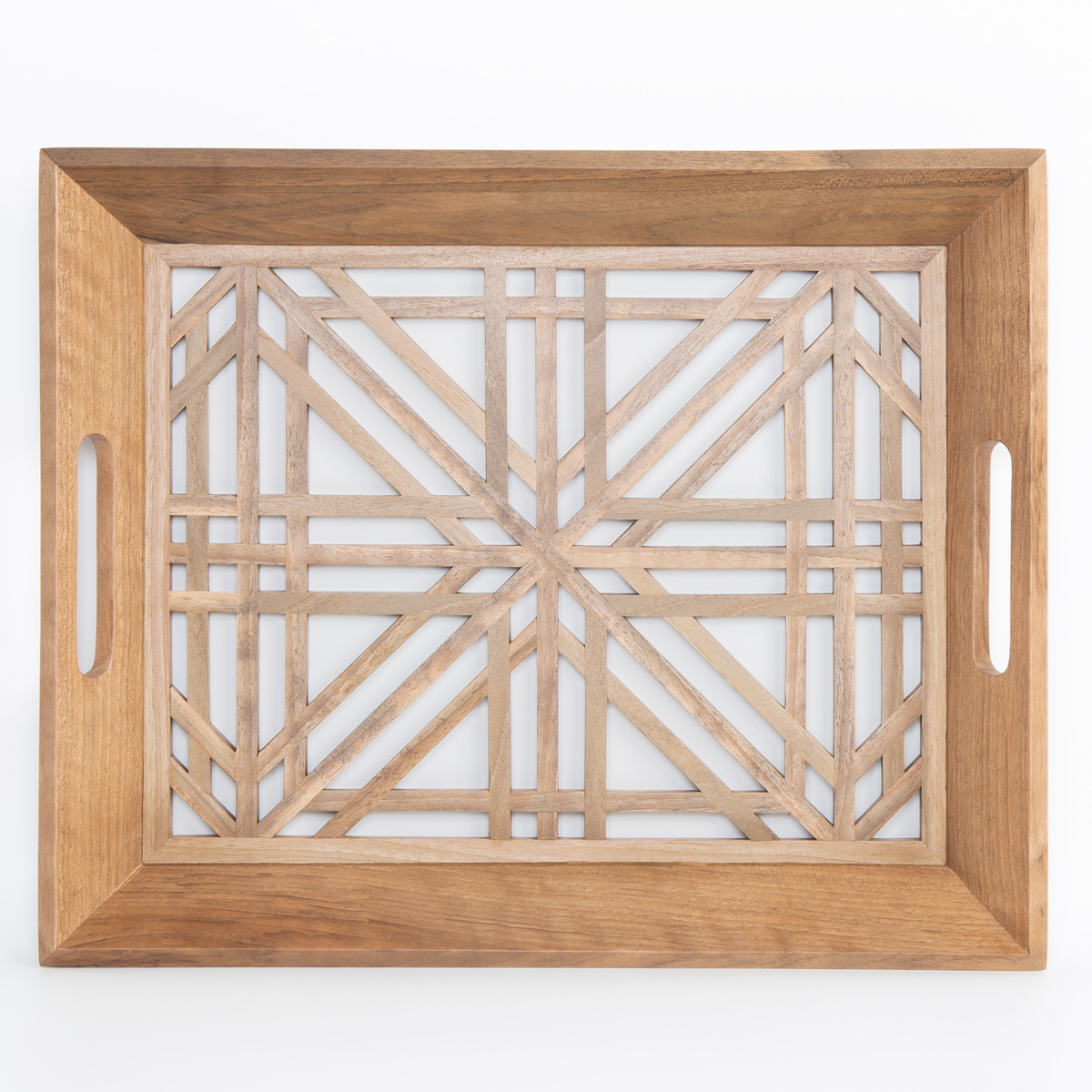 Wooden Tray with Handle