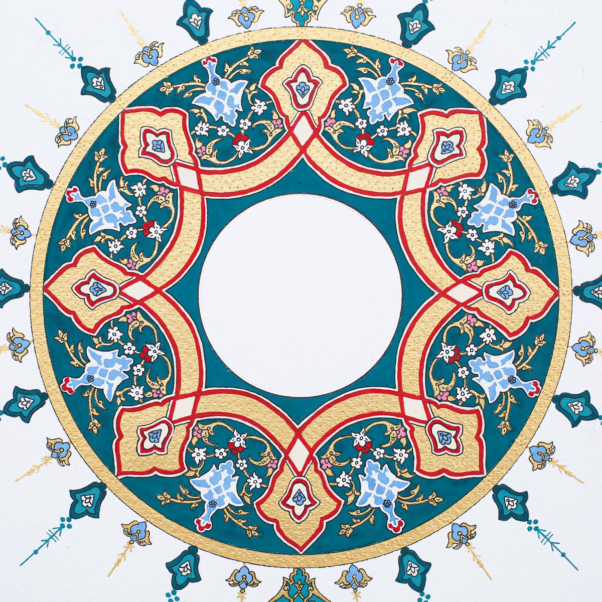 Islamic Artwork-Shamsa