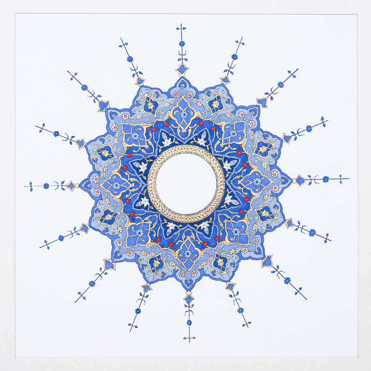 Shamsa Handpainted