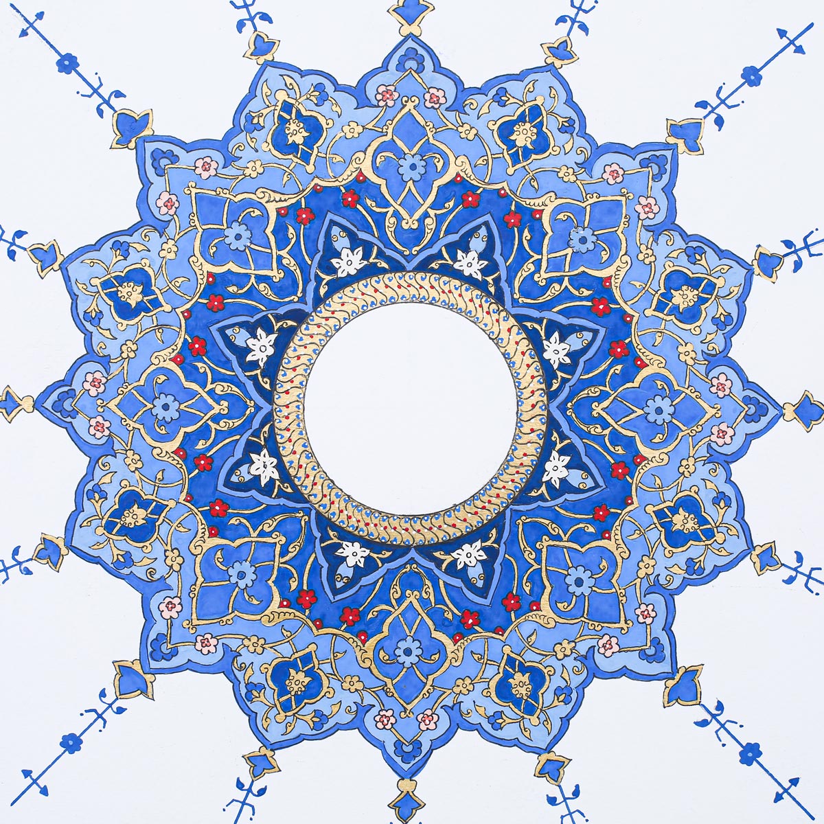 Shamsa Handpainted