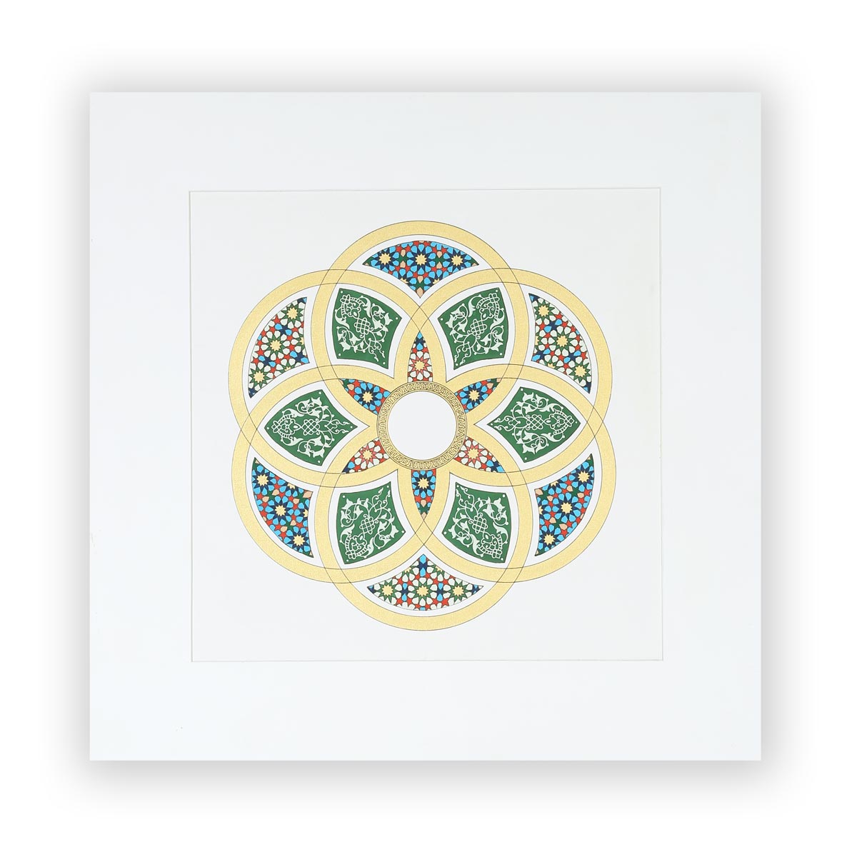 Shamsa Geometric Design Art