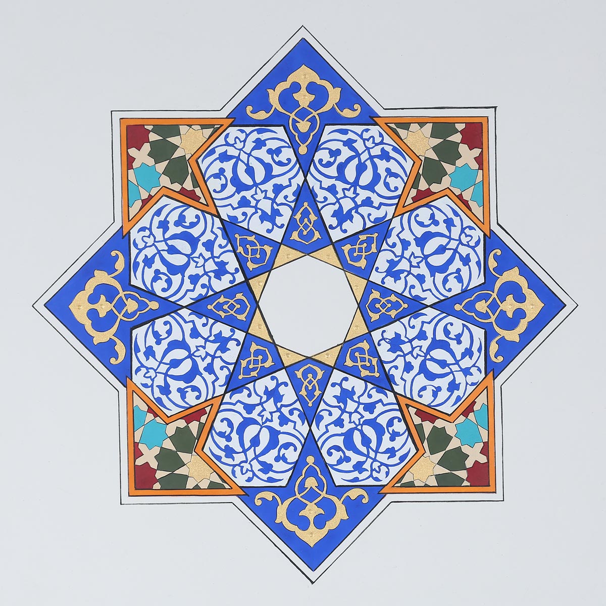 Islamic Geometric Design Art