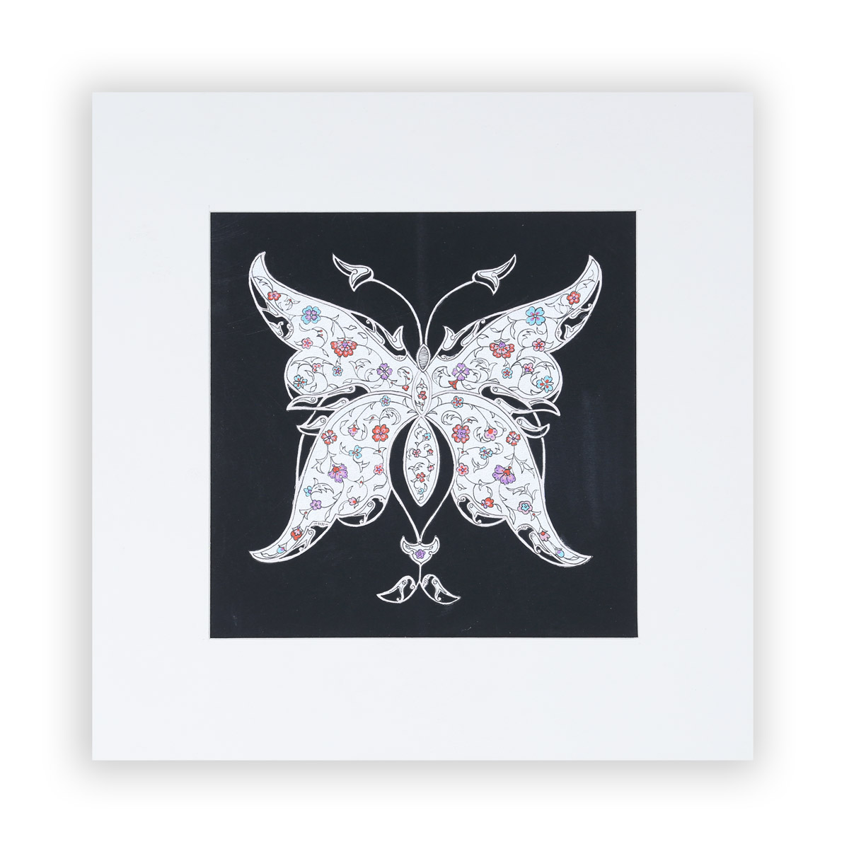 Butterfly Islamic Design Art