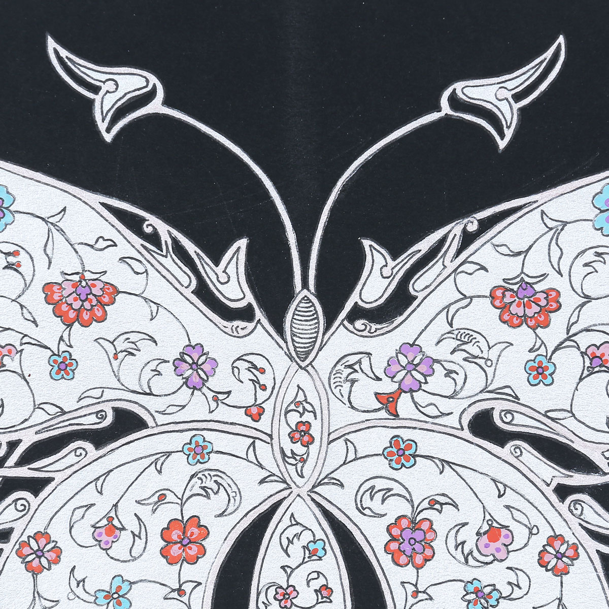 Butterfly Islamic Design Art