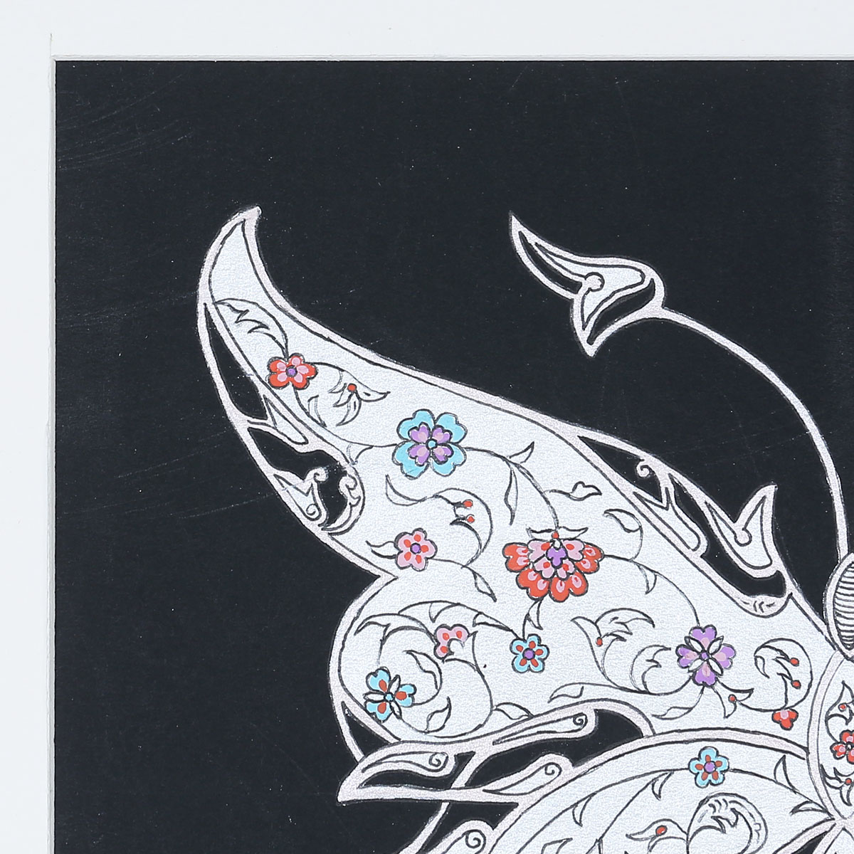 Butterfly Islamic Design Art