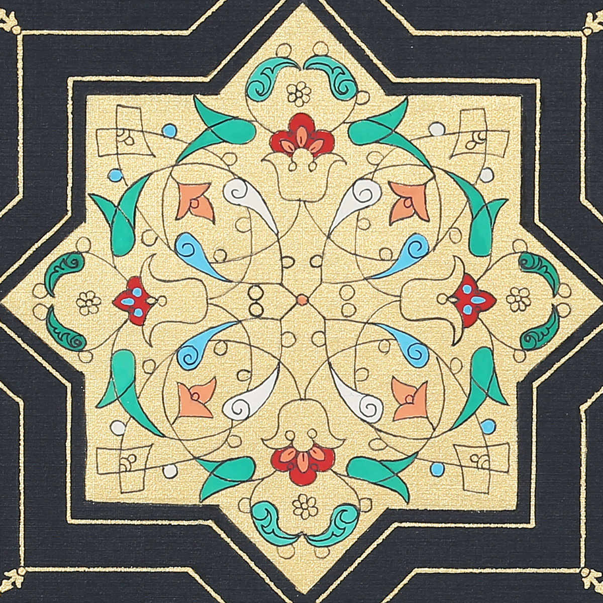 Islamic Geometric Design Art