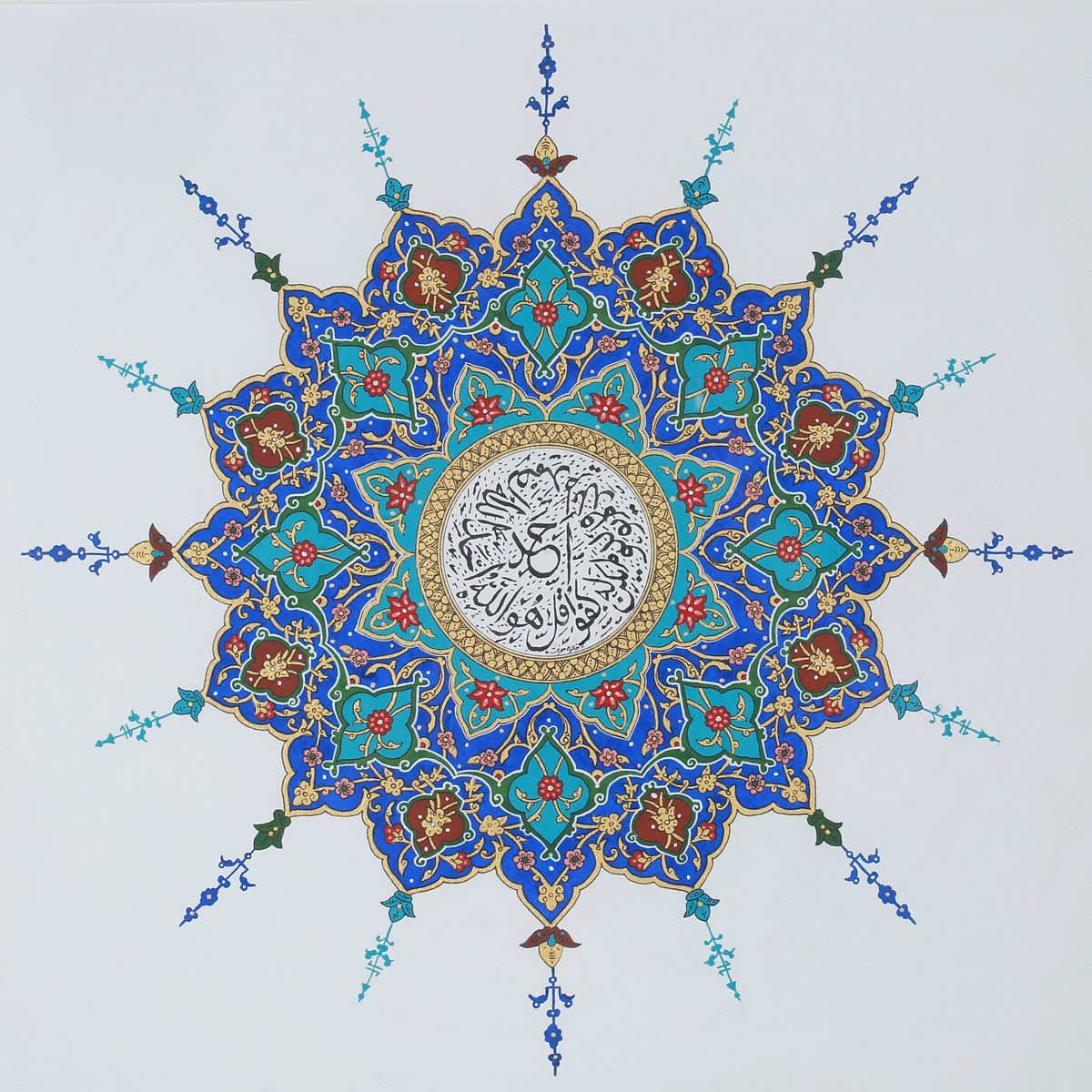 Shamsa Design Art Canvas