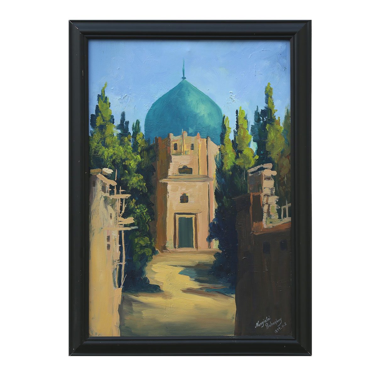 Qandahar Mosque Artwork | Oil Color Wall Artwork